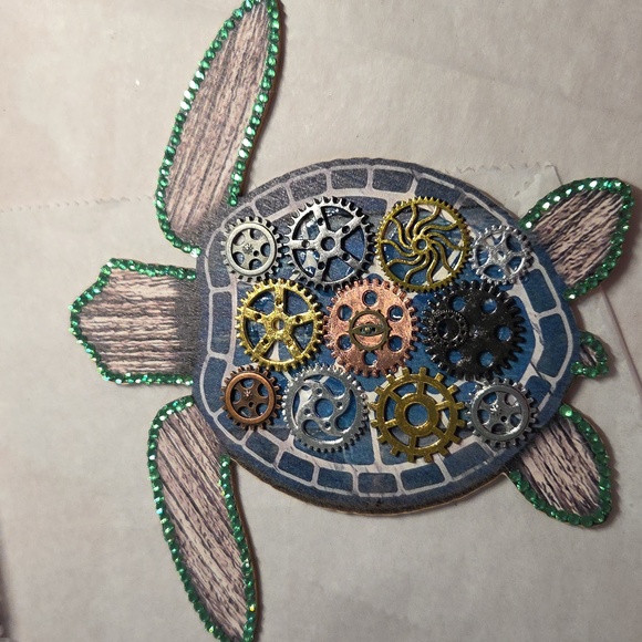 Hand Crafted Other - Hand Crafted Turtle Steampunk Decor